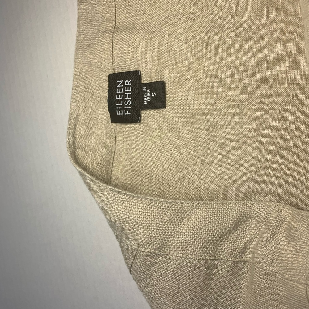 Eileen Fisher Ivory Linen Women’s Suit Size Small - Picture 8 of 15